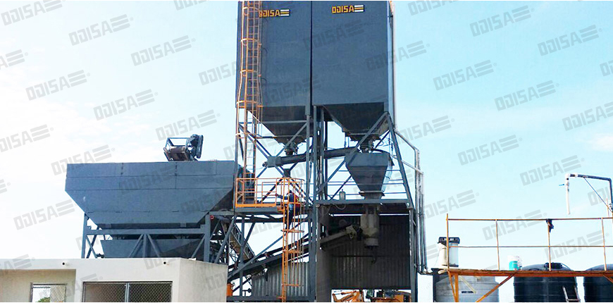 DRY BATCH CONCRETE PLANT - MODEL 10