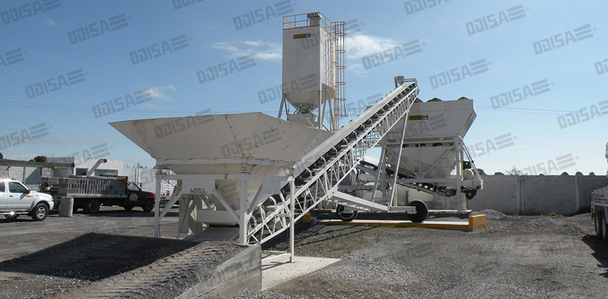 DRY BATCH CONCRETE PLANT