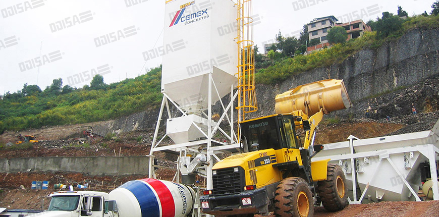 DRY BATCH CONCRETE PLANT - MODEL 6000