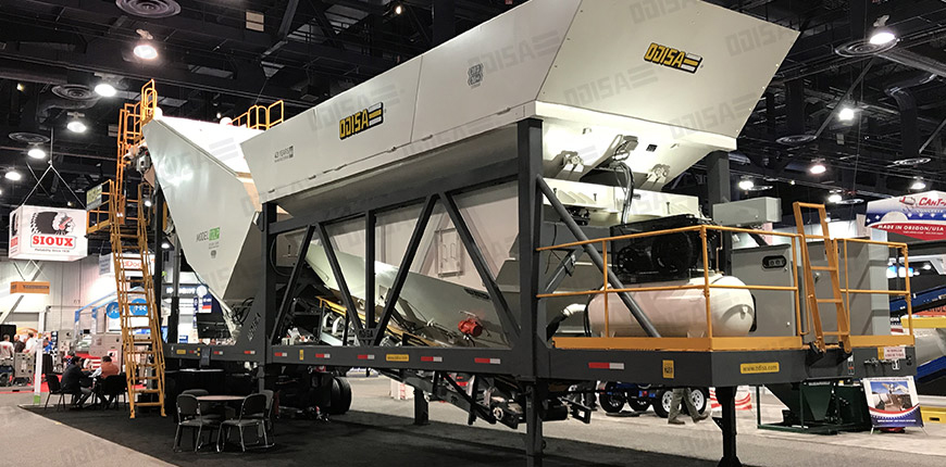 MOBILE CONCRETE BATCH PLANT - 12LP MODEL