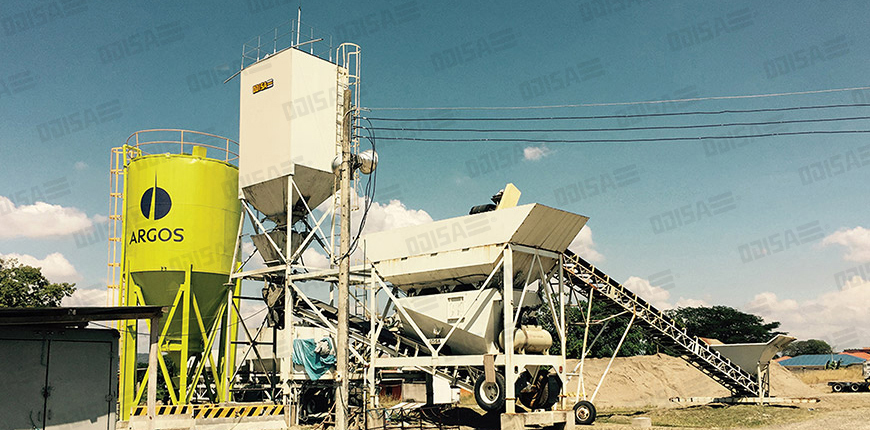 MOBILE CONCRETE PLANT - 10 MODEL