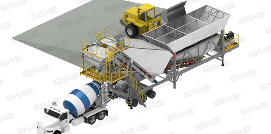 MOBILE CONCRETE PLANT - MODEL 12LP