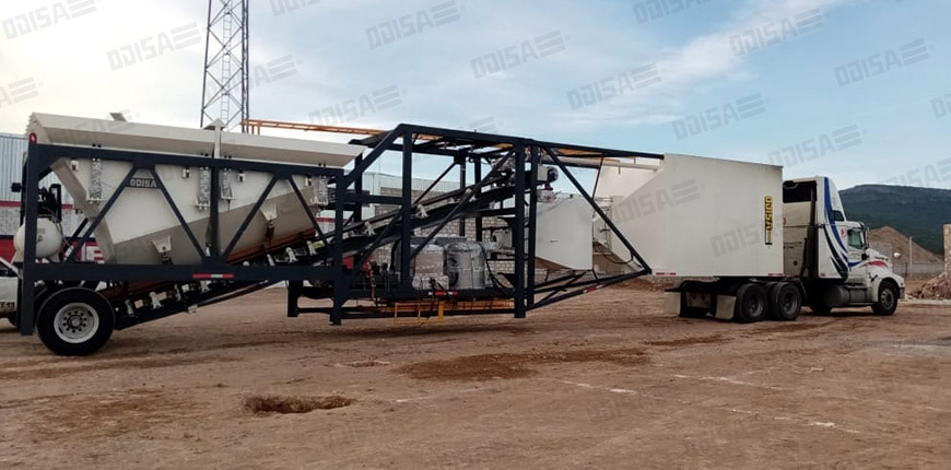 MOBILE CONCRETE PLANTS - MODEL 6000