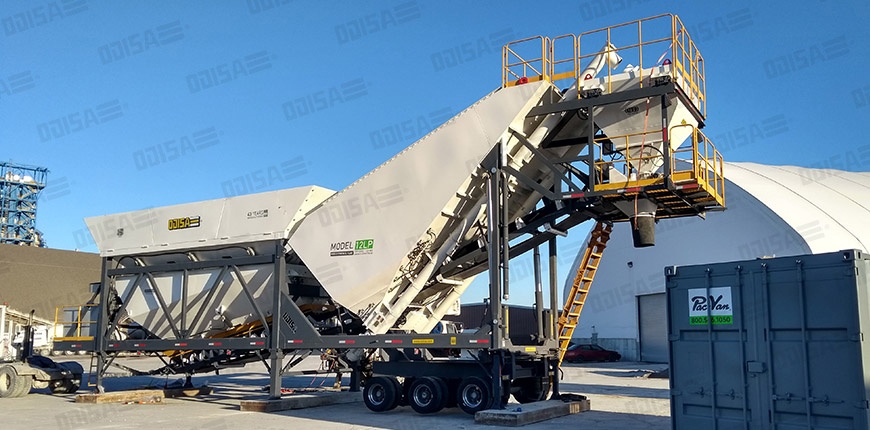 ODISA DRY BATCH CONCRETE PLANT - MODEL 12LP