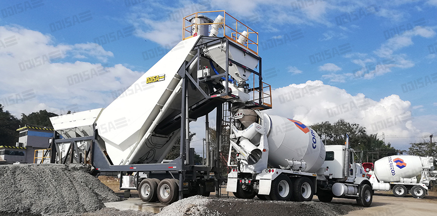 ODISA DRY BATCH CONCRETE PLANTS - MODEL 6LP