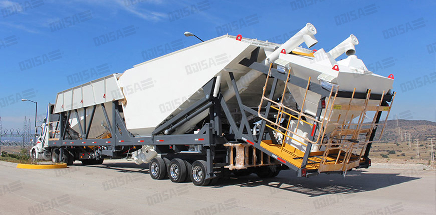 ODISA MOBILE CONCRETE PLANTS - 12LP MODEL