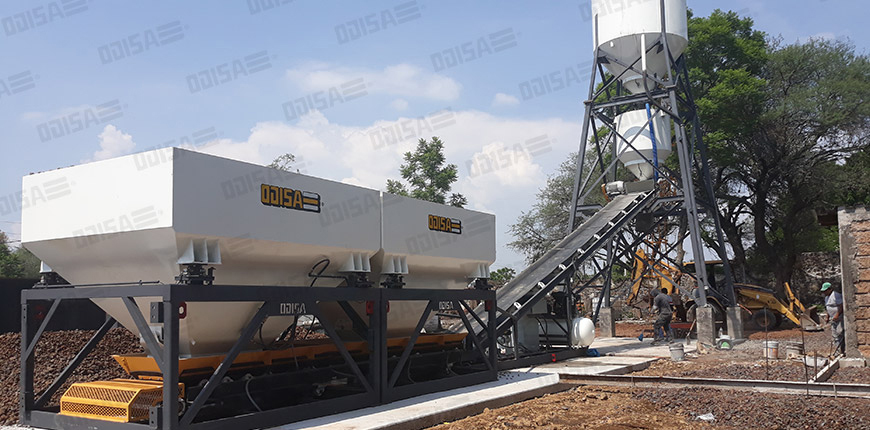 ODISA STATIONARY CONCRETE PLANT - MODEL 5000