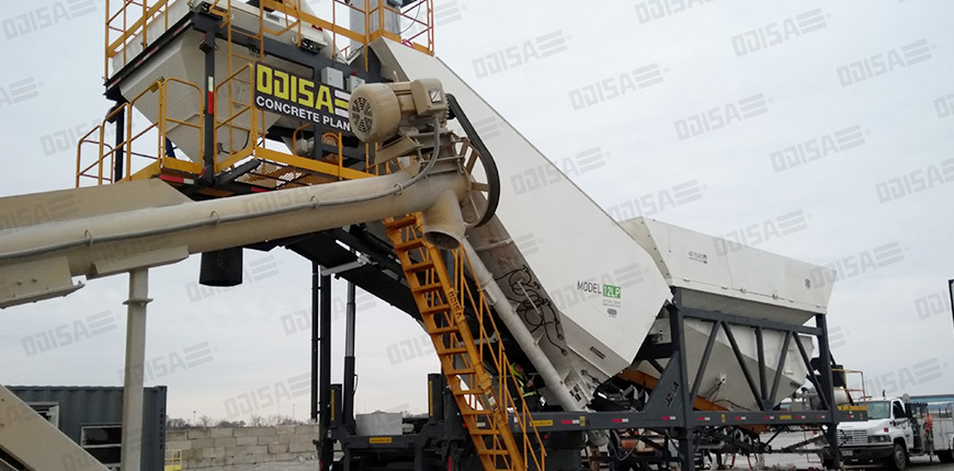 ODISA TRANSIT MIX CONCRETE PLANTS - 12LP MODEL