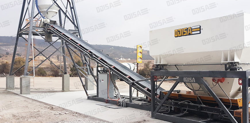 STATIONARY CONCRETE PLANT - ODISA 5000