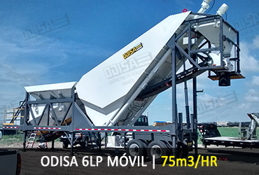 Planta movil de concreto