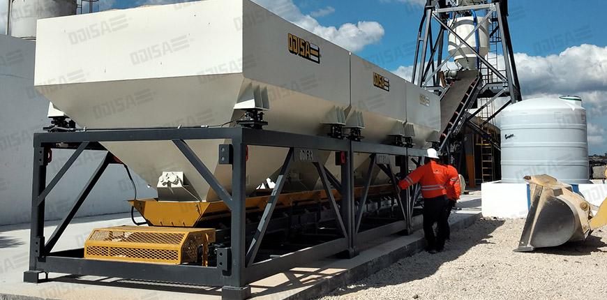 ODISA PLANTA DOSIFICADORA DE CONCRETO MOD. 5000