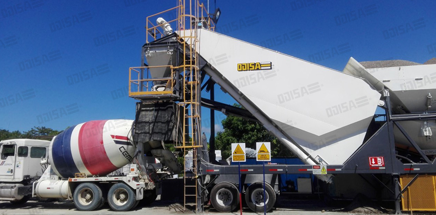 ODISA PLANTAS DOSIFICADORAS DE CONCRETO MOVIL ODISA 6LP